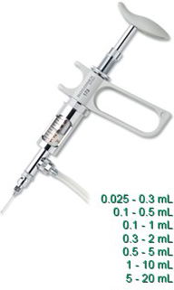 手枪式连续分液注射器