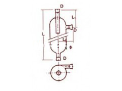 玻璃气液相分离器