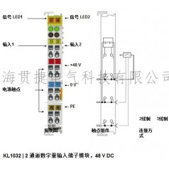 BECKHOFF倍福毕孚KL1032 数字量输入端子模块