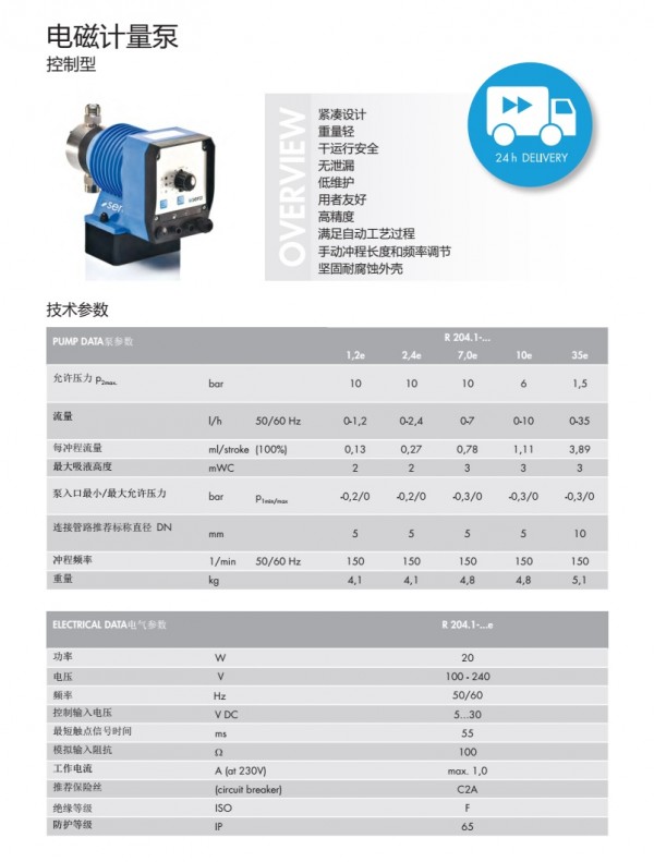 电磁计量泵R204.1 P2