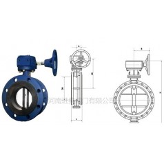 D341X橡胶软密封蝶阀工作原理