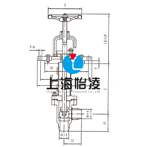 冷箱用低温截止阀图纸