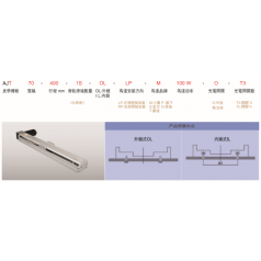 灵德皮带滑台式AJT70电缸