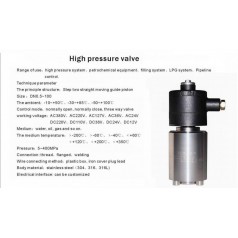 进口防爆高压电磁阀-DN1/DN5/DN6防爆高压电磁阀