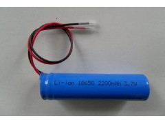 8650锂电池3.7V－2200mAh