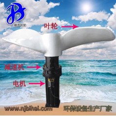 特价QJB1.5KW低速推流器 水下推进器 玻璃钢叶轮搅拌机 液下装置