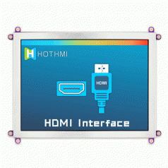 8.0寸TFT HDMI/VGA接口自带USB接口免驱电容触摸屏