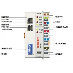 BECKHOFF倍福毕孚BK9103 | PROFINET 总线耦合器